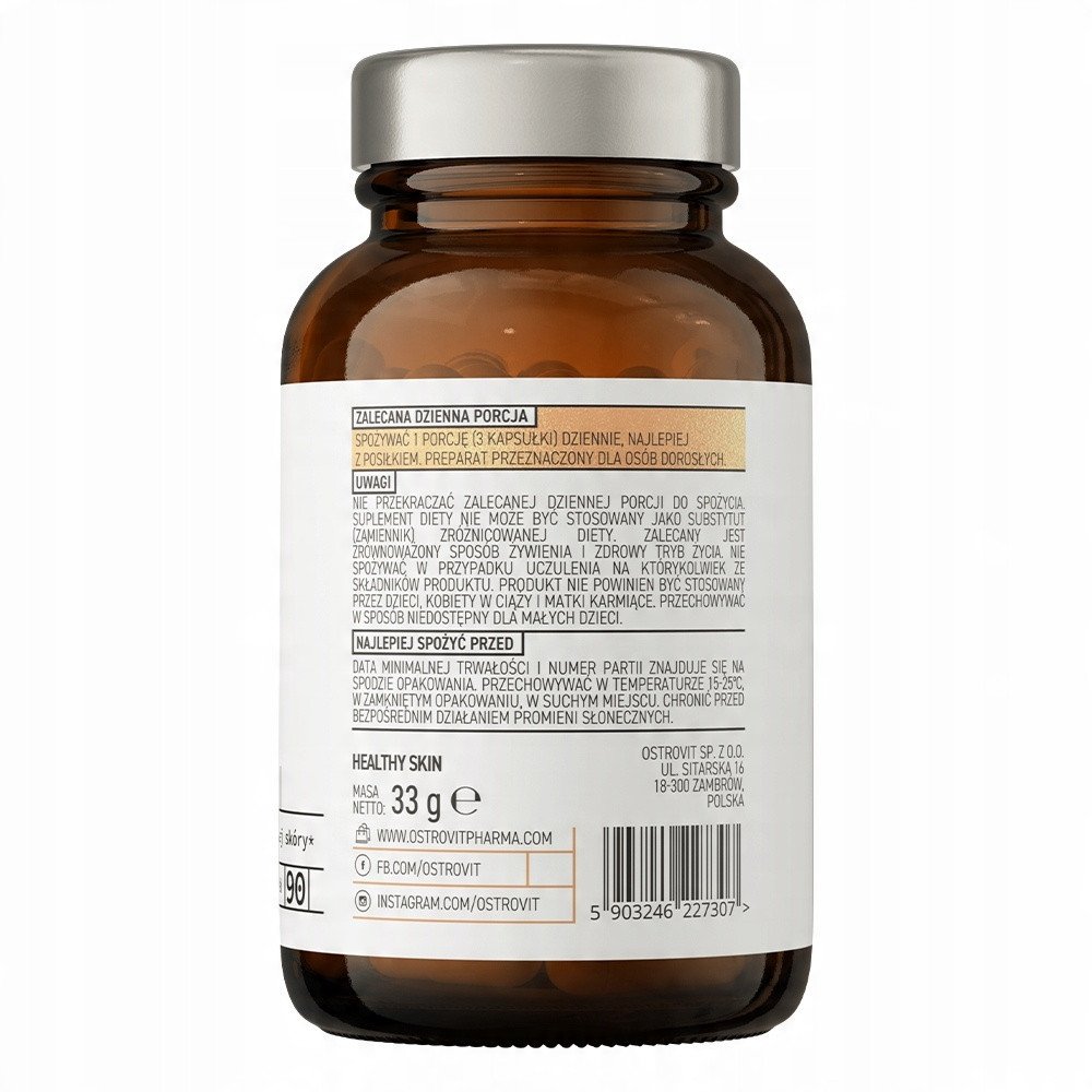 OstroVit Pharma Healthy Skin, 90 kapsułek