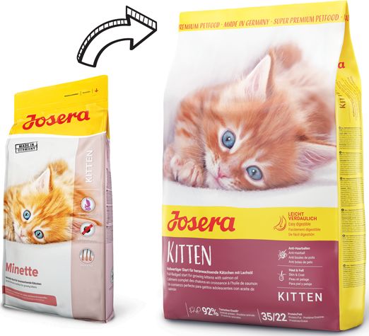 Josera Kitten 10kg + niespodzianka dla kota GRATIS!