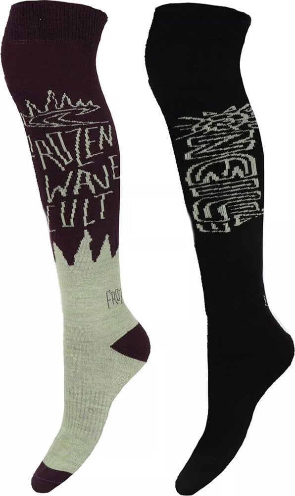 O Neill Skarpety narciarskie wysokie O'neill SKI Kneehigh Frozen Wave 2 pary rozmiar 35-38