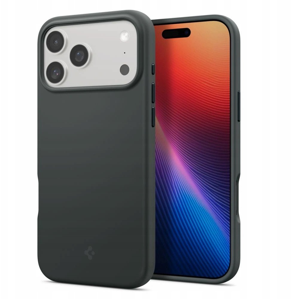 SPIGEN SILICONE FIT MAG MAGSAFE IPHONE 17 PRO MAX ABYSS GREEN