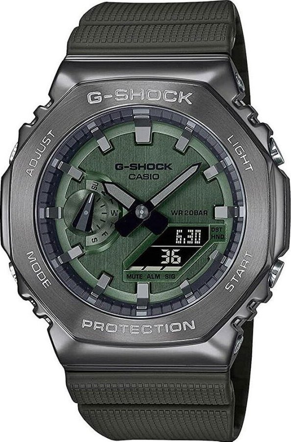 Zegarek Casio Zegarek Męski Casio OAK Green ( 45 mm)