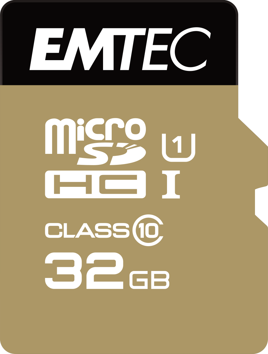 Karta Emtec Elite Gold MicroSDHC 32 GB Class 10 UHS-I/U1 (ECMSDM32GHC10GP)