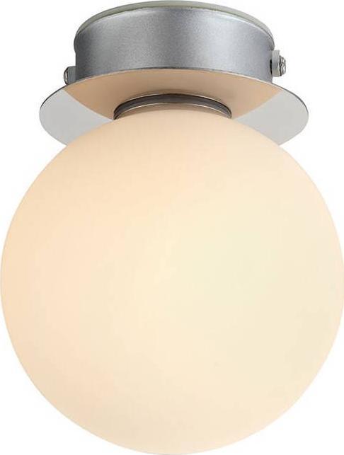 Kinkiet Markslojd Kinkiet LAMPA ścienna MINI 108065 Markslojd szklana OPRAWA sufitowa kula loftowa chrom biała