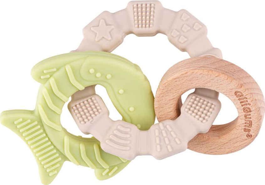 Gili Gums Gryzak pierścień rybka 0m+ Gili Gums