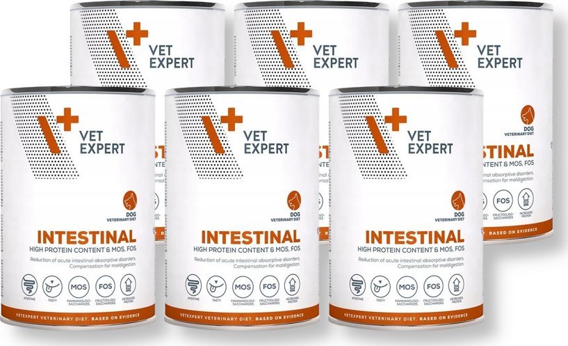 VetExpert 4T Veterinary Diet Intestinal Dog 6x400g