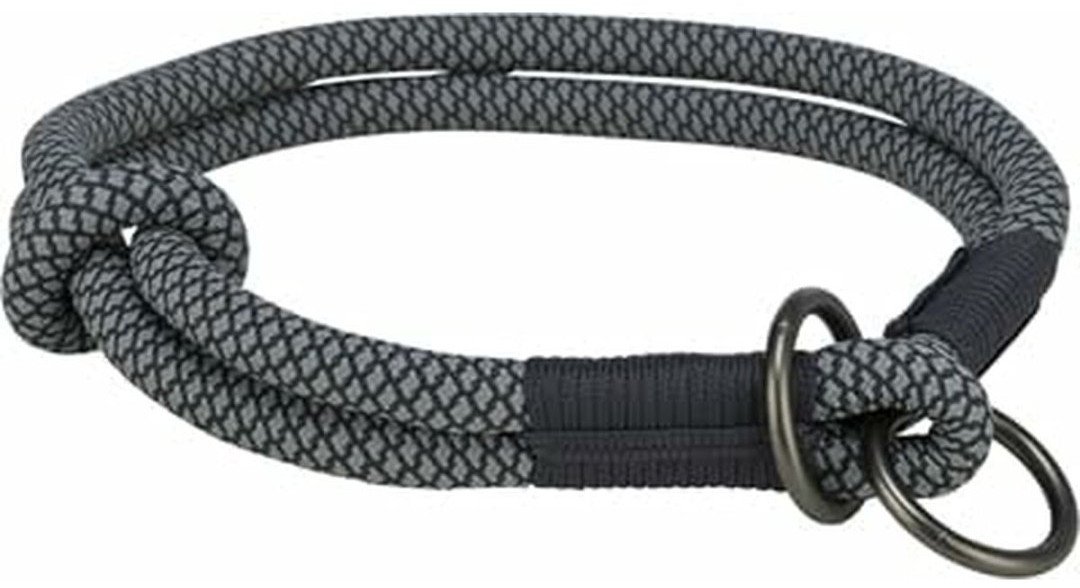Obroże treningowe dla psów Trixie Soft Rope Czarny Szary XS/S 30 cm