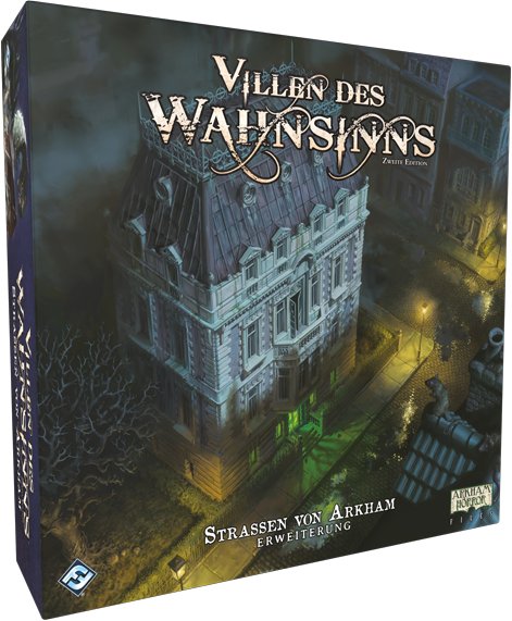 Asmodee Mansions of Madness: Second Edition - Streets of Arkham Mansions of Madness: Second Edition - Streets of Arkham: Expansion Gra planszowa Odgry