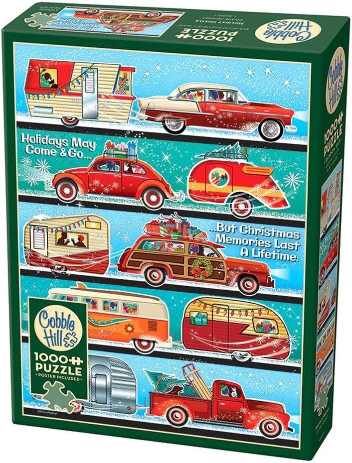 Cobble Hill Puzzle 1000 Świąteczna podróż G3