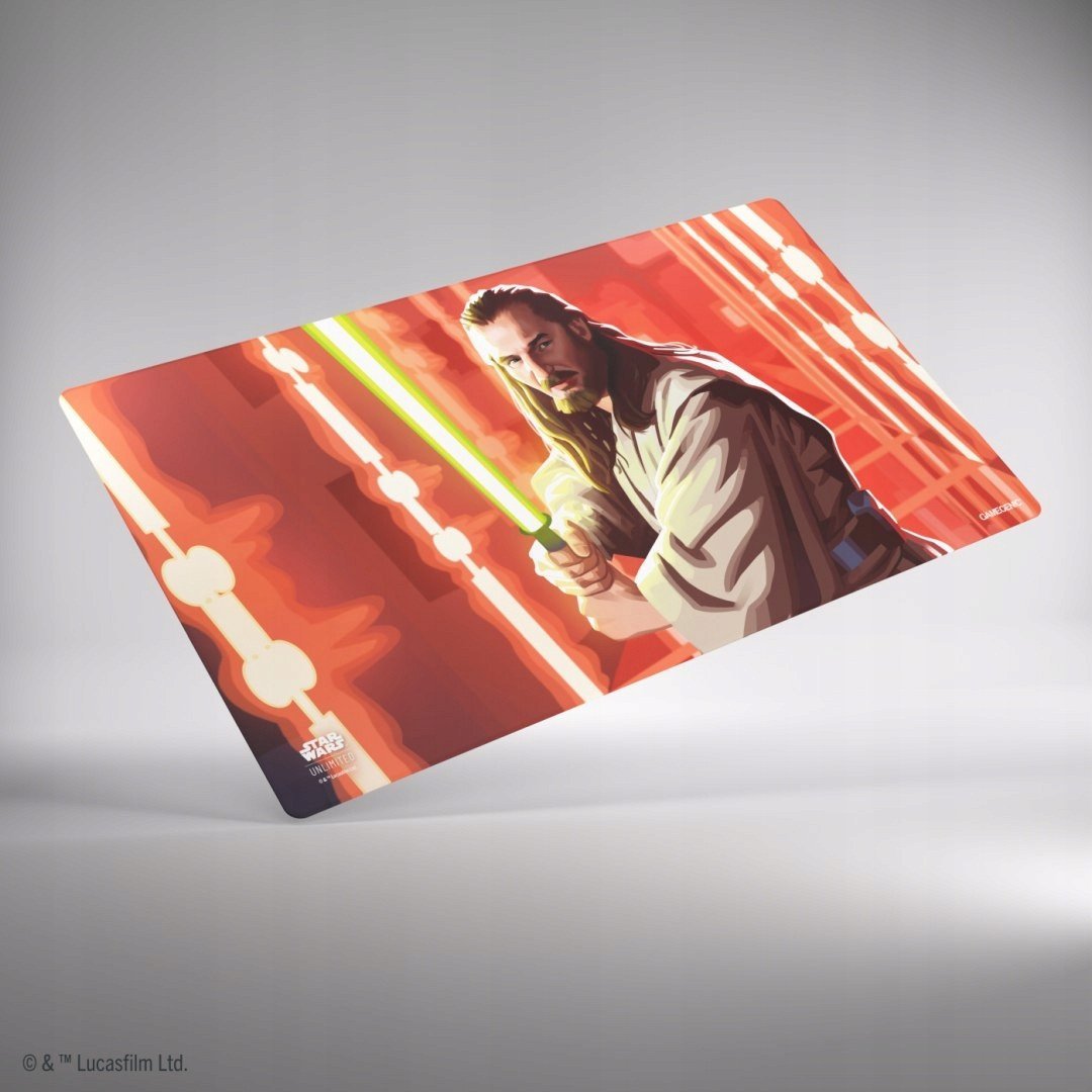 Gamegenic: Star Wars Unlimited Card Game - Game Mat - Qui-Gon Jinn