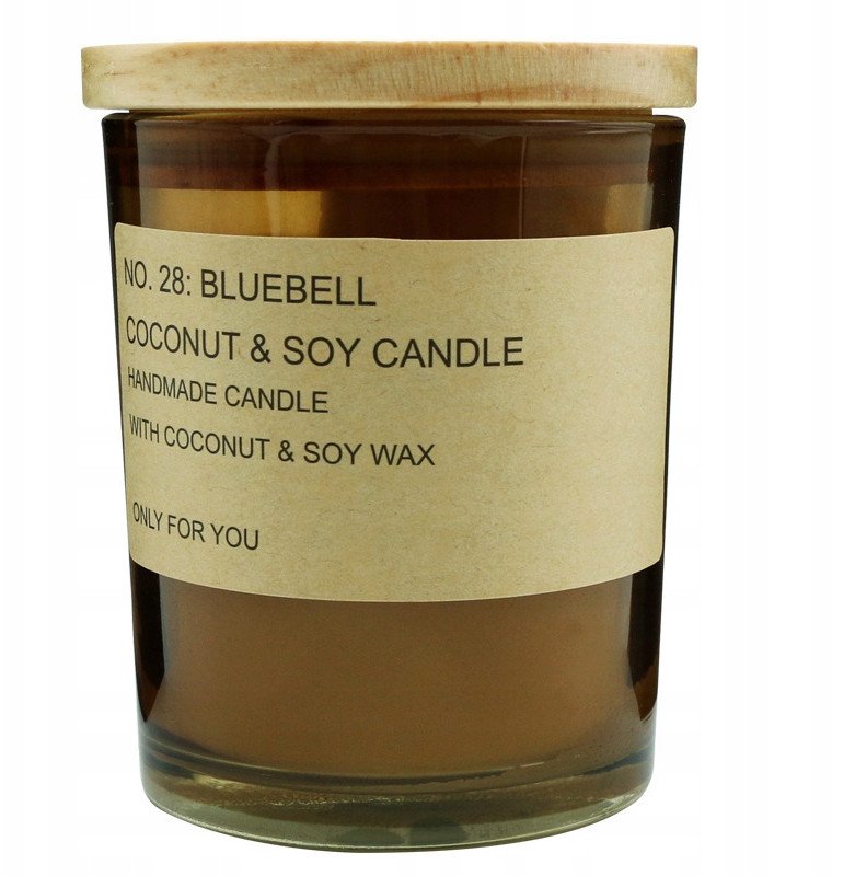 ŚWIECA SOJOWO KOKOSOWA HandMade Zapach KWIAT NEKTARYNKI I MIÓD AROMATYCZNA