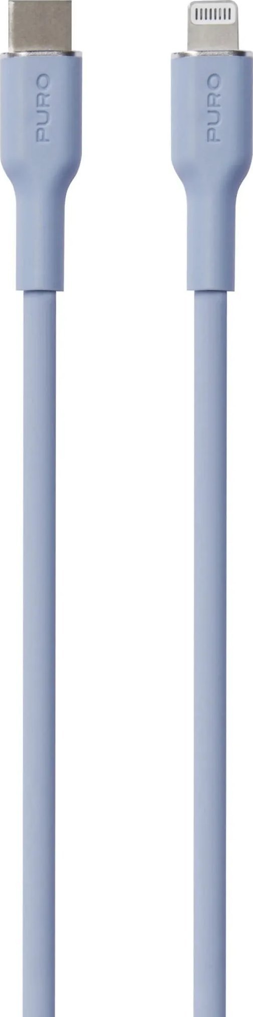 Kabel USB Puro USB-C - Lightning 1.5 m Niebieski (PUCAPLTUSBCICONLBLUE)