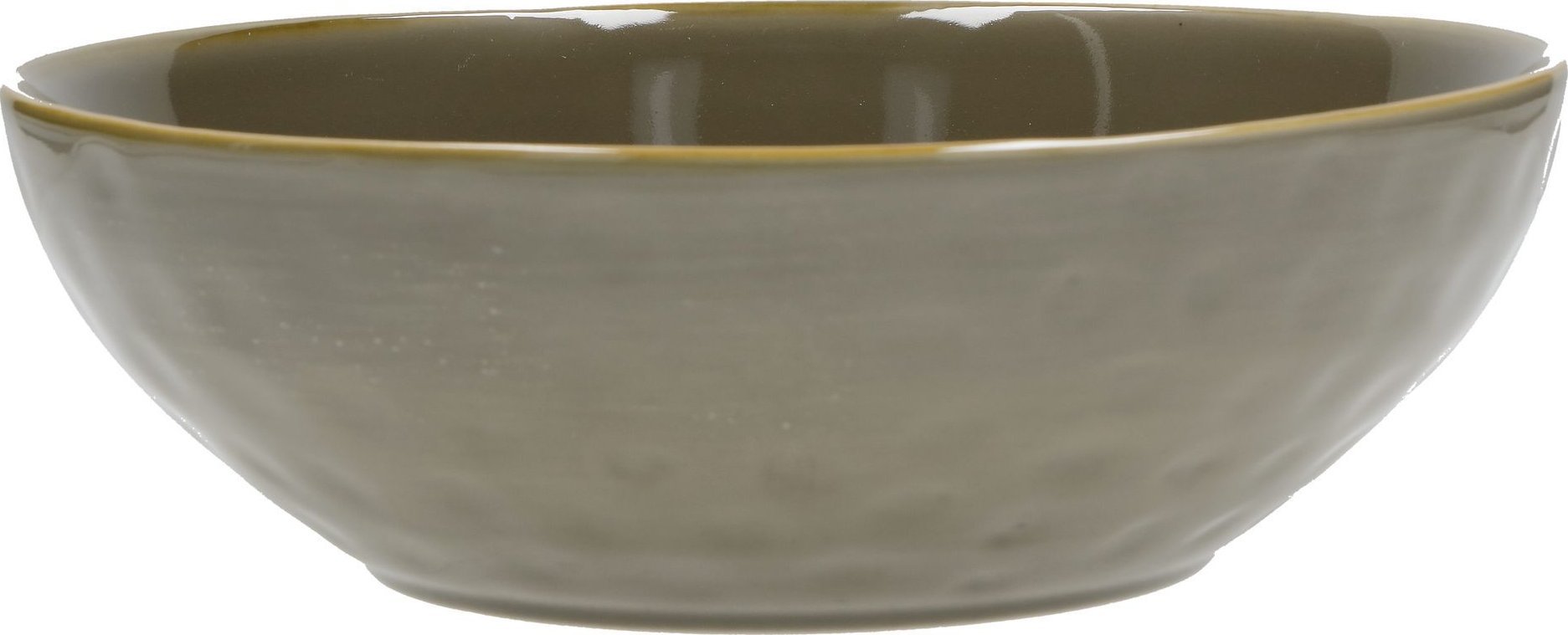 NPC Polska Rose&Tulipani Zestaw 2 misek do sałatek z kamionki 26 cm szaro-brązowy