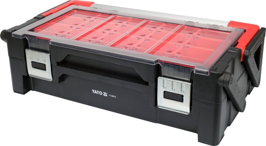 Yato SKRZYNKA NARZĘDZIOWA ROZKŁADANA 560*305*165MM