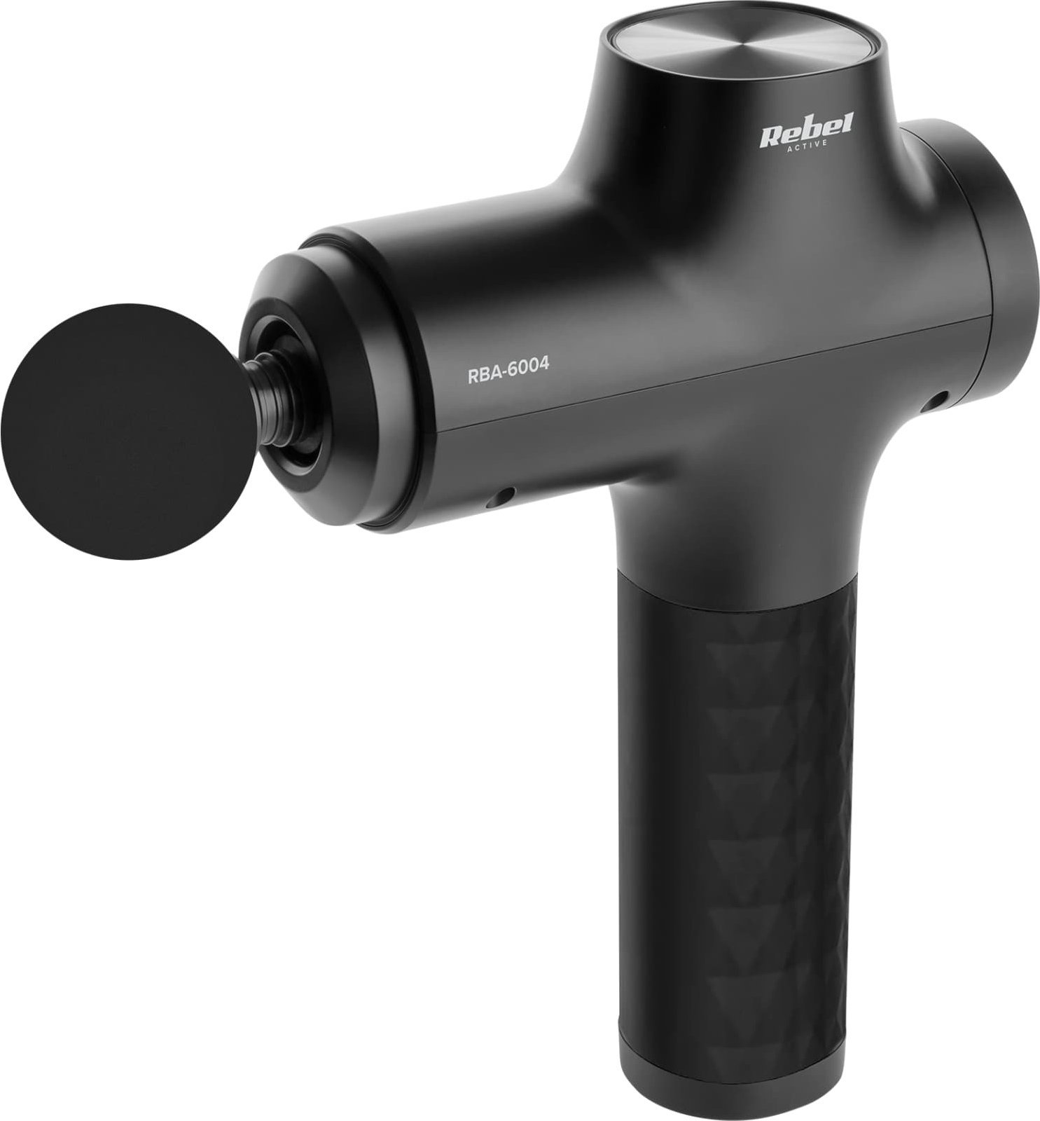 Rebel Pistolet do masażu, 8 nakladek, REBEL ACTIVE