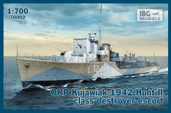 Ibg ORP Kujawiak 1942 Hunt II class destroyer