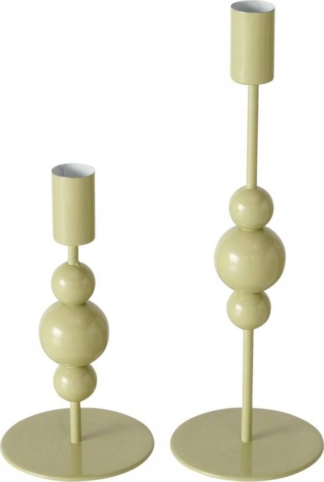 Boltze Świecznik metalowy Akesha, 2 sztuki