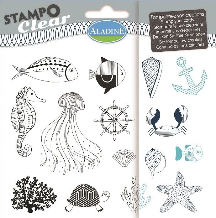 Aladine Stemple silikonowe Mieszkańcy Mórz