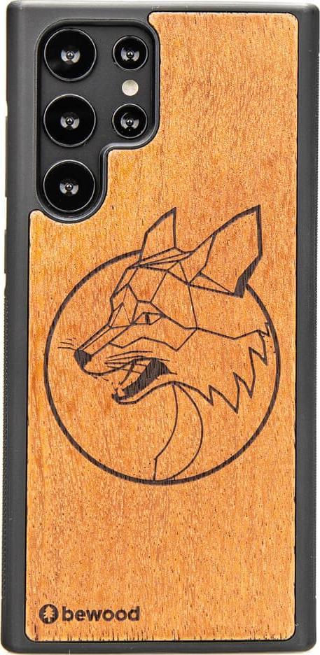 BeWood Drewniane Etui Samsung Galaxy S22 Ultra LIS MERBAU
