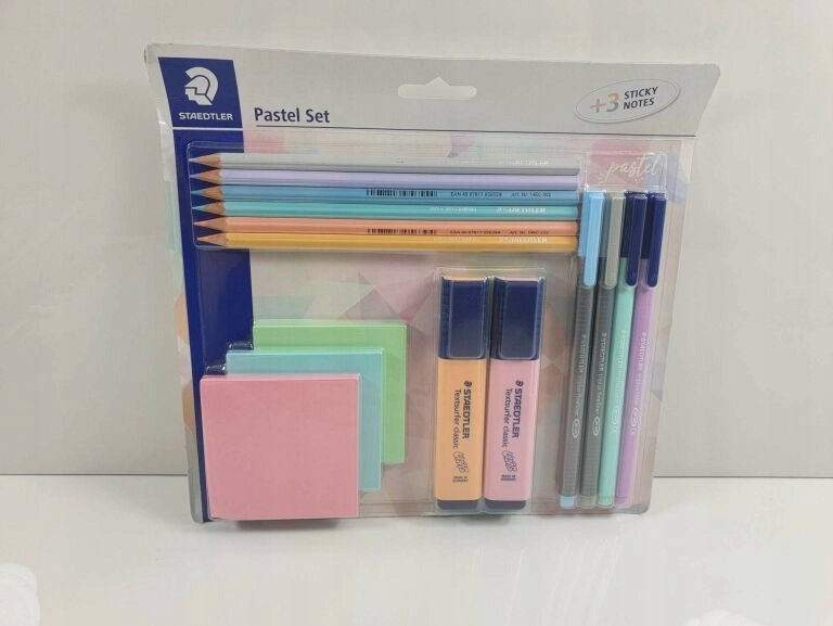 Staedtler STAEDTLER Schreibset 15-teilig Pastell inkl. Notizblöcke