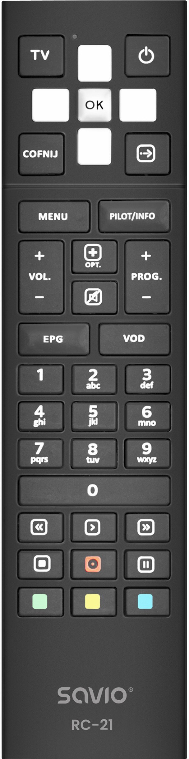 SAVIO PILOT UNIWERSALNY/ZAMIENNIK DO NC + RC-21