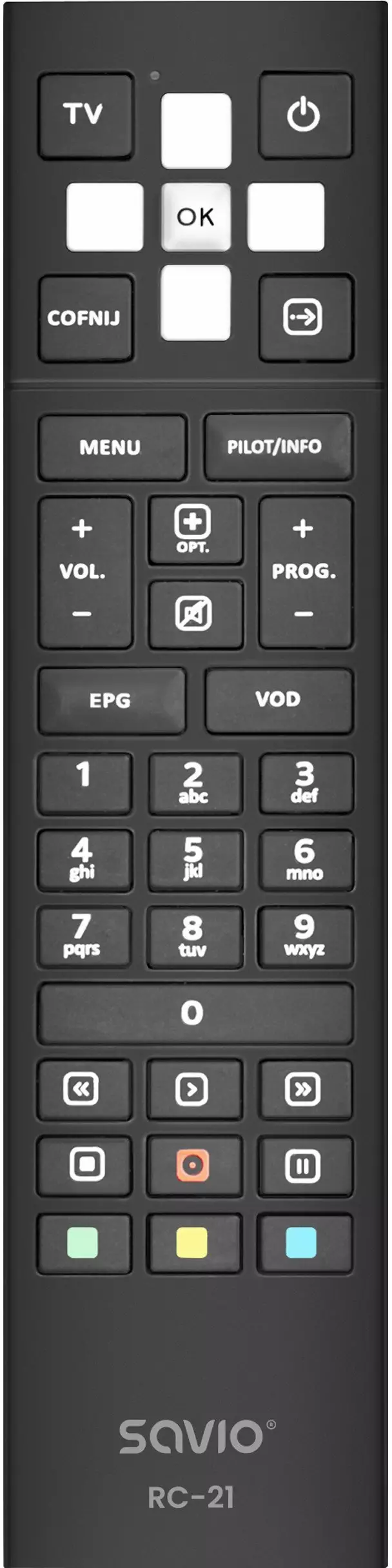 SAVIO PILOT UNIWERSALNY/ZAMIENNIK DO NC + RC-21