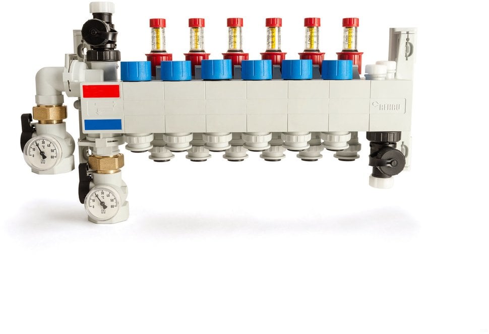 Rozdzielacz polimerowy RAUTHERM SPEED HKV-P 14 ze złączką 16