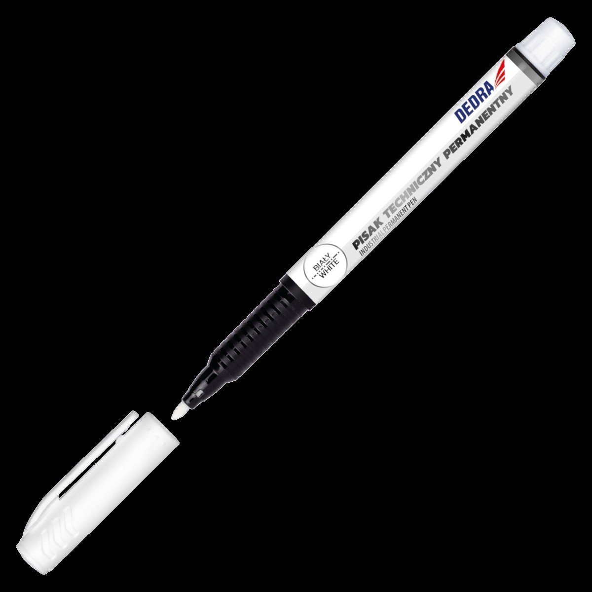 Dedra Pisak techniczny permanentny biały 1mm