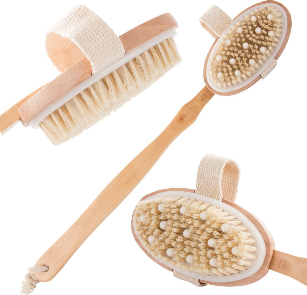 Verk Szczotka do masażu ciała na sucho mokro do pleców