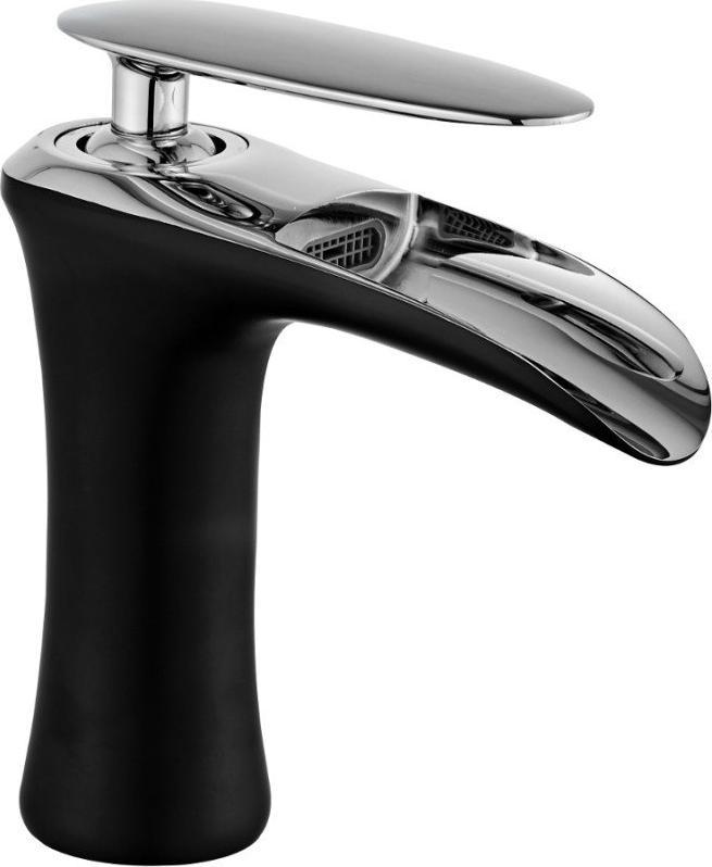 Bateria umywalkowa Mexen Mexen Lyra bateria umywalkowa, czarna/chrom - 745300-07