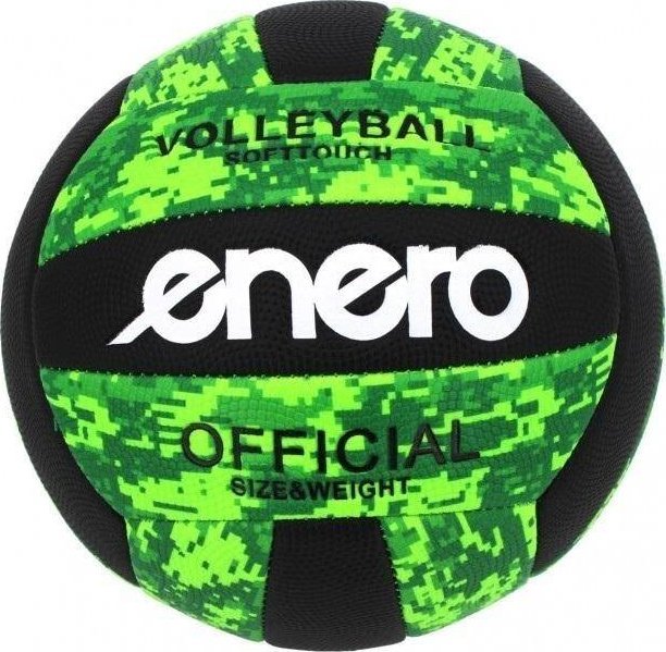 Enero Piłka siatkowa Enero Softtouch plażowa zielona 5 Uniwersalny