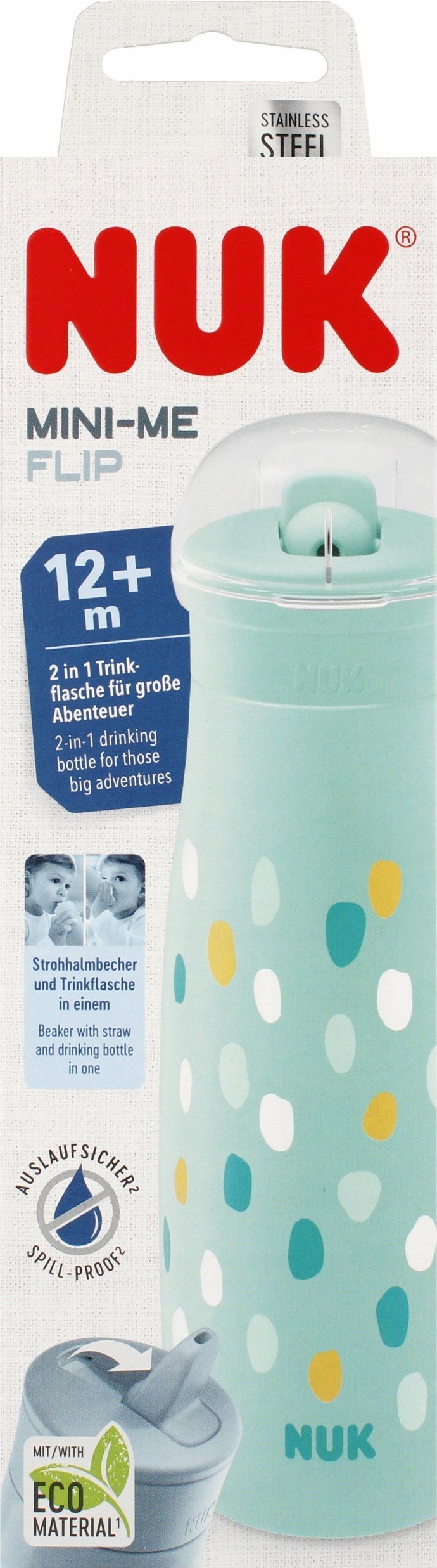 NUK NUK KUBEK 450ML MINI-ME 12M MINT 10225326 1/6