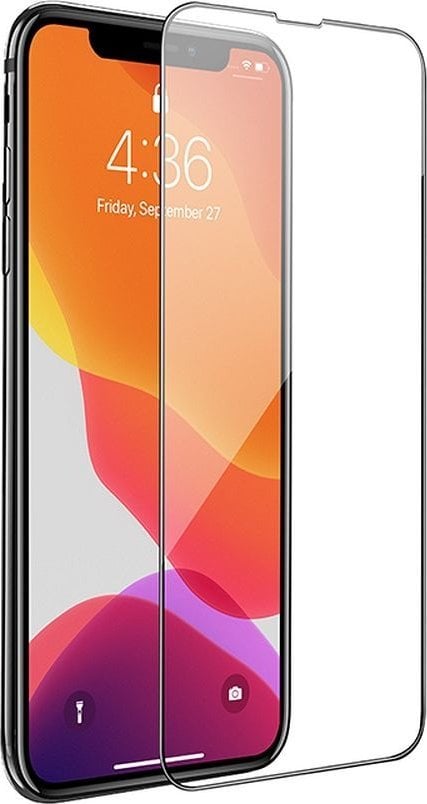 Hoco HOCO szkło hartowane HD 5D Guardian shield (SET 10in1) - do iPhone Xr / 11 czarny (G14)