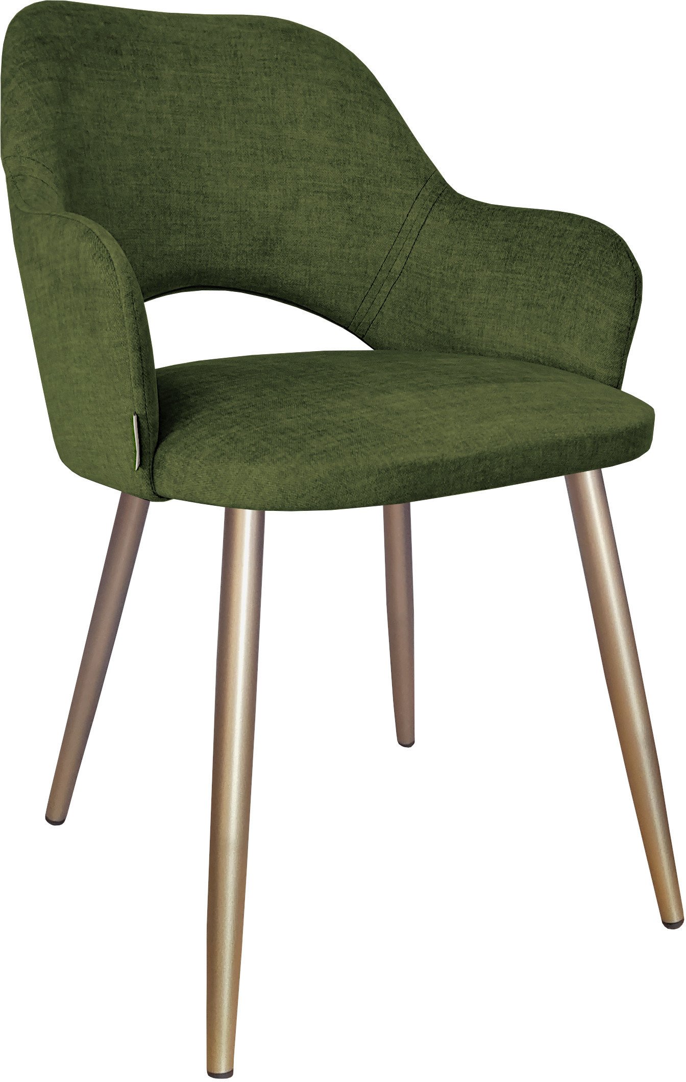 Krzesło Milano noga złota Vogue 11