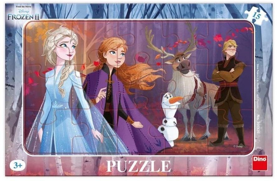 Puzzle 15 ramkowe Kraina Lodu Frozen II