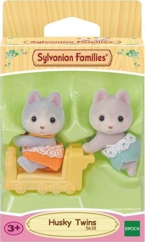 Figurka Epoch SYLVANIAN Bliźniaki piesków Husky 5638