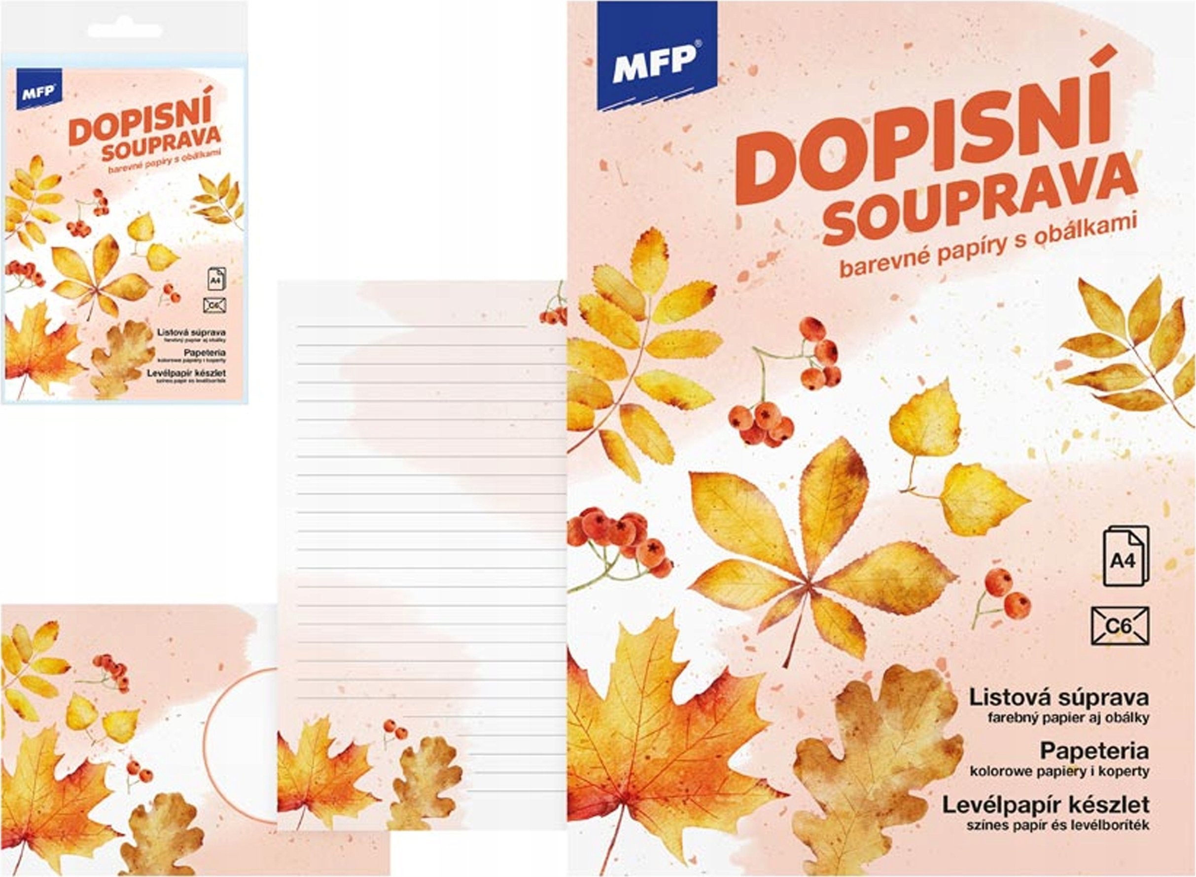MFP paper papeteria LUX 5+10 (Liście) 5550335