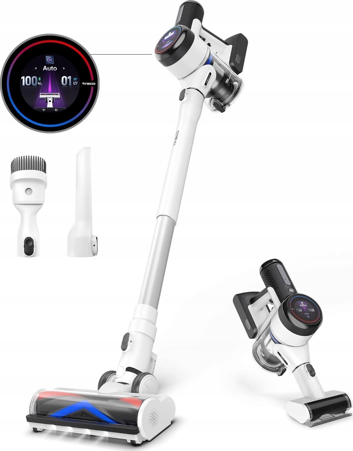 Odkurzacz pionowy Tineco Tineco Pure ONE S15 PRO Smart odkurzacz pionowy nowy biały akumulatorowy