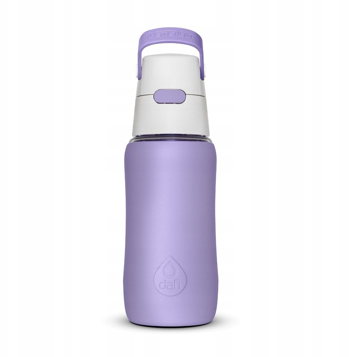 Butelka filtrująca Dafi SOLID SiliconeFit 500 ml digital lavender z filtrem