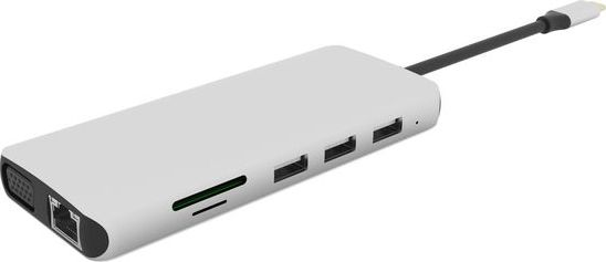 Stacja/replikator eStuff USB-C 12w1 (ES623009)