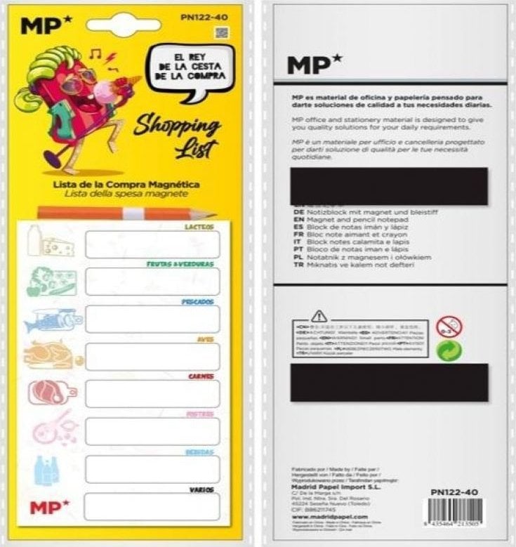 Teka Notes magnetyczny na lodówkę z ołówkiem