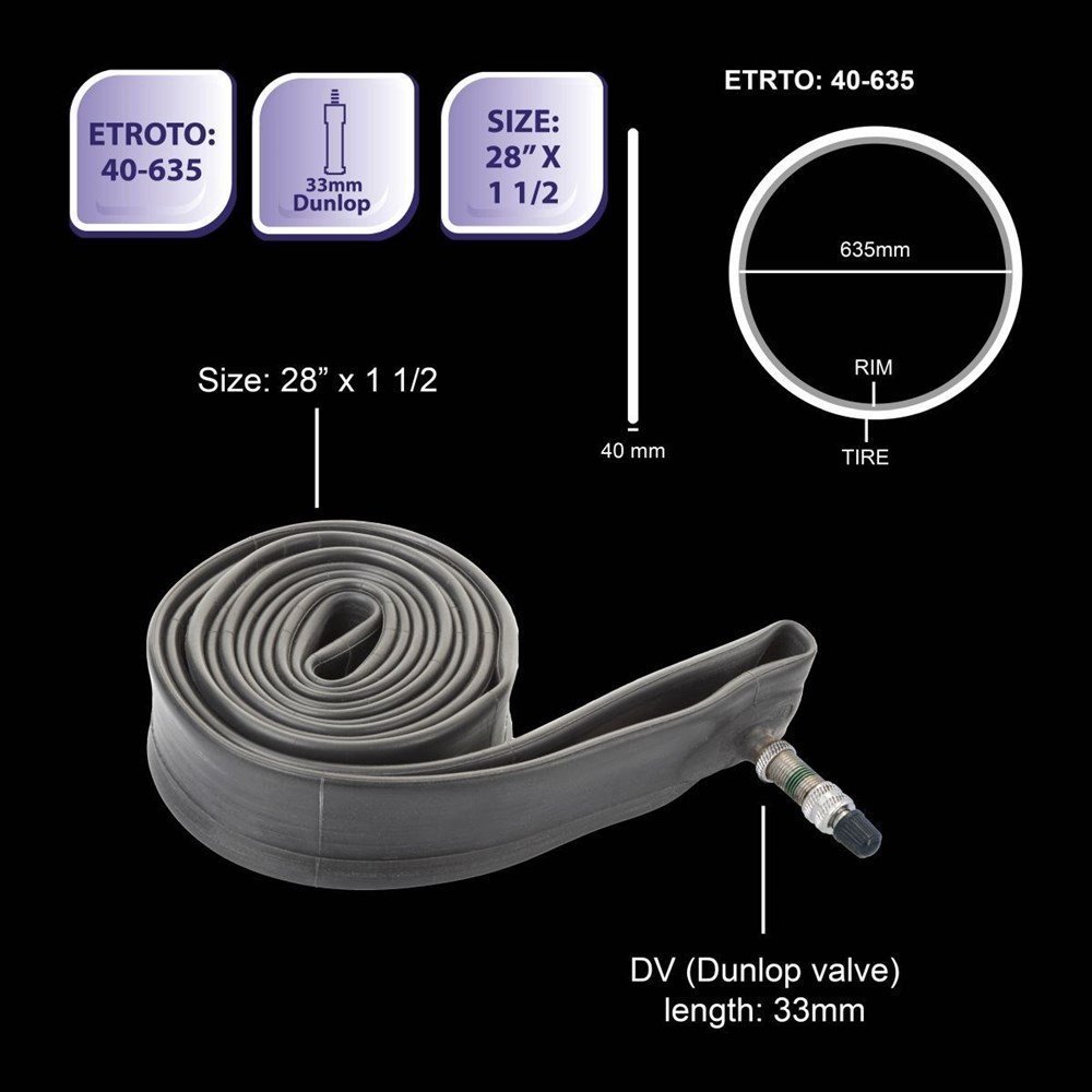 Bicycle Gear Dętka rowerowa 28x1 1/2 DV!