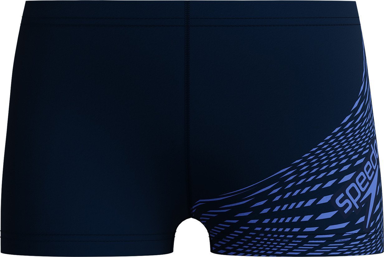 Dziecięce Bokserki Kąpielowe Medley Logo Aquashort Jm fiery red/white/french blue rozmiar 11-12 [cze]