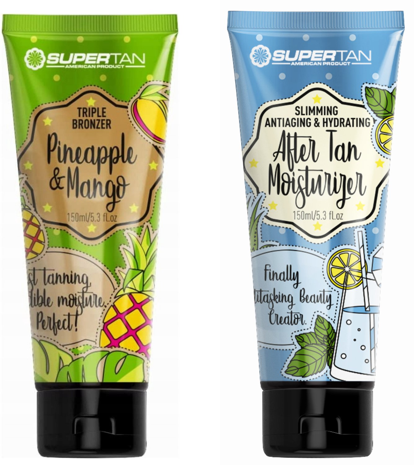 Supertan Pineapple & Mango + After Tan Po Opalaniu Gratis