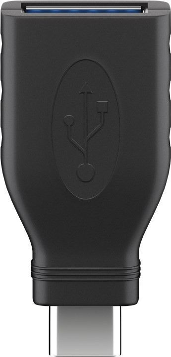 Adapter USB Goobay USB-C - USB Czarny (45395)