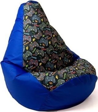 Go Gift Pufa worek sako GRUSZA DRUK chaber-pad player L 105x80