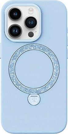 Joyroom Etui PN-15L2 Dancing Circle do iPhone 15 Pro (niebieskie)