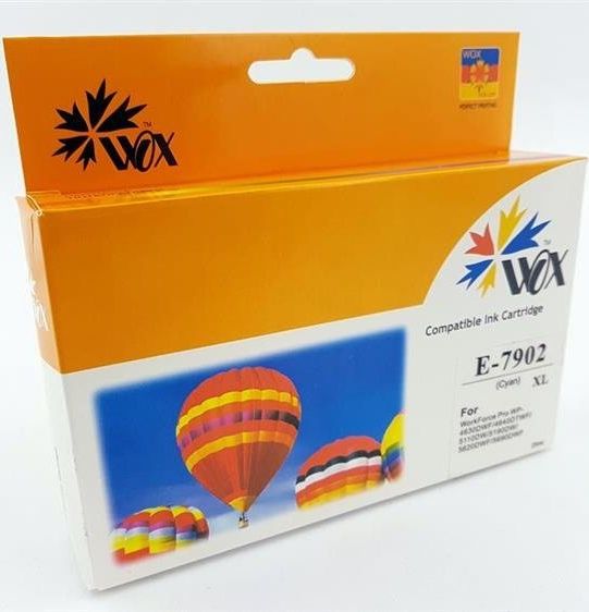 Tusz THI Zgodny Tusz Cyan do Epson WF-4630 WF-4640 WF-5110 WF-5190 WF-5620 / T7902 (79XL) C13T79024010 / Niebieski / 17.1 ml / zamiennik uniwersalny