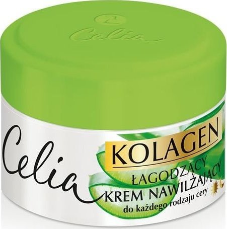Celia Krem aloesowy z kolagenem łagodząco-nawilżający 50ml
