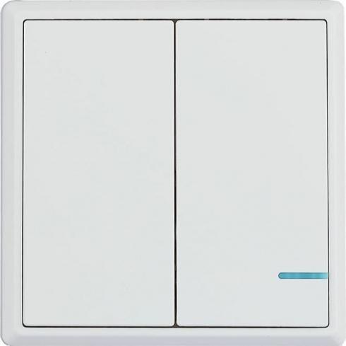 V-TAC Przełącznik Bezprzewodowy Podwójny IP54 do SKU 8458, 8459 V-TAC VT-5132