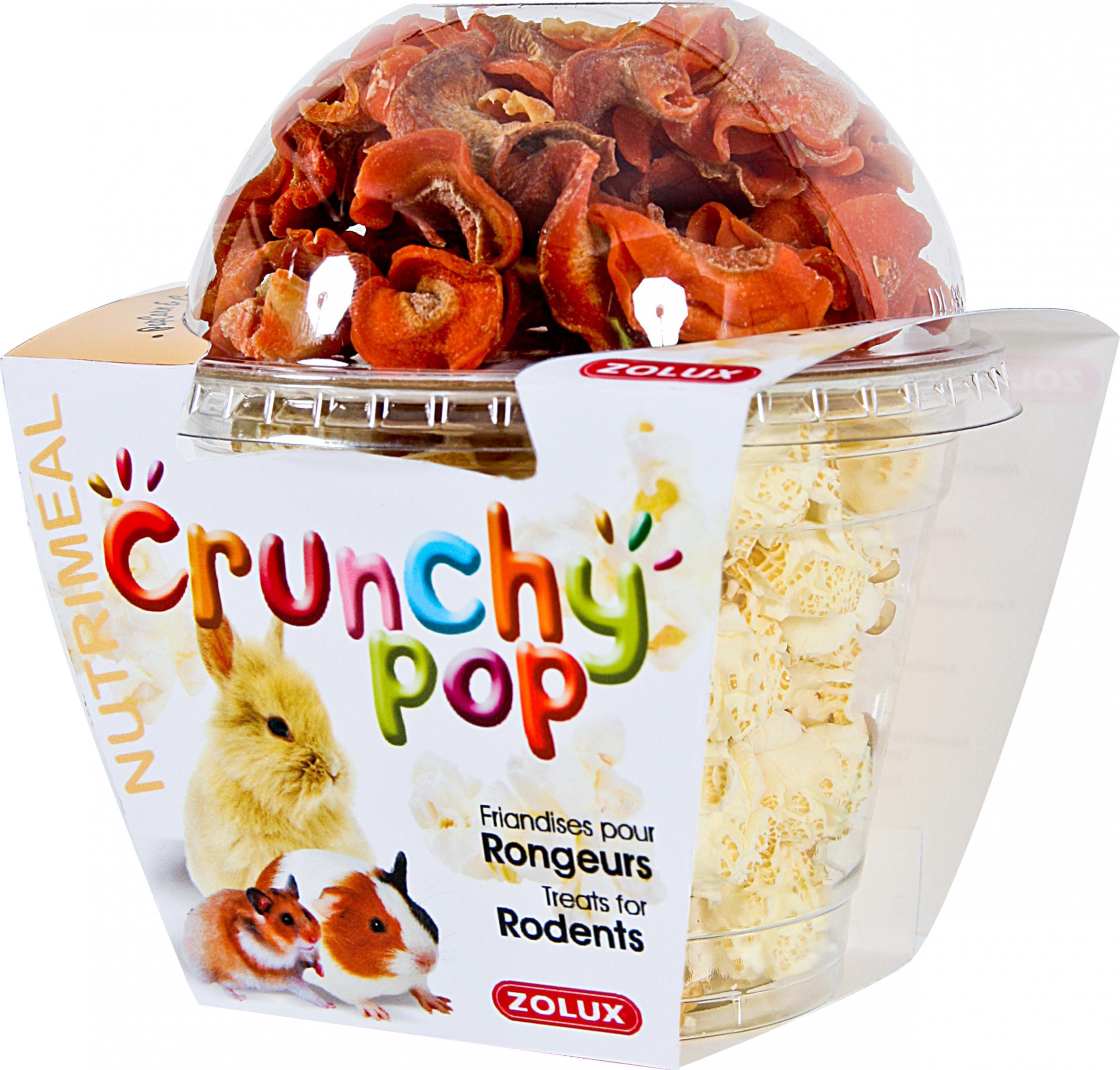 Zolux ZOLUX CRUNCHY POP carotte 43 g